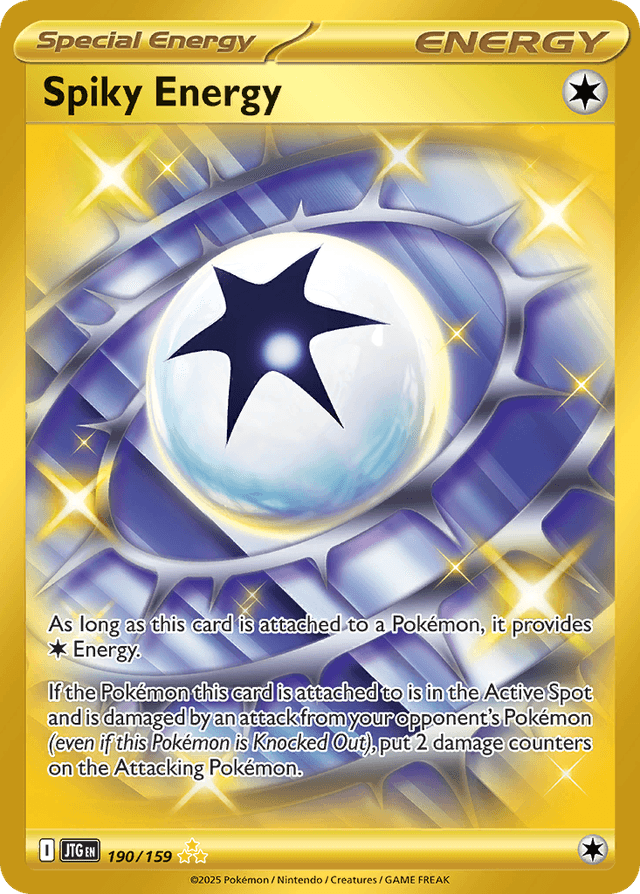 Carta Spiky Energy 190/159 do set Journey Together — Pokémon TCG | Bynx