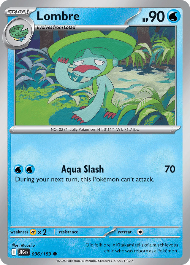 Carta Lombre 36/159 do set Journey Together — Pokémon TCG | Bynx
