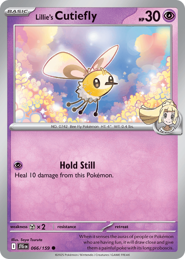 Carta Lillie's Cutiefly 66/159 do set Journey Together — Pokémon TCG | Bynx