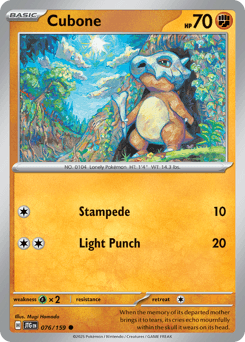 Cubone 76 — Journey Together