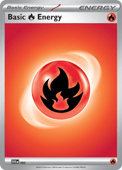 Basic Fire Energy 2/8 — Scarlet & Violet Energies