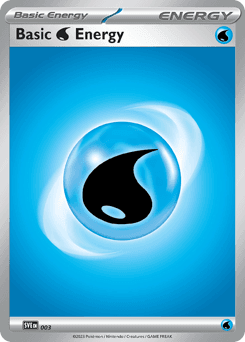 Basic Water Energy 3/8 — Scarlet & Violet Energies