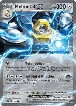 Melmetal ex 104 — Scarlet & Violet Black Star Promos
