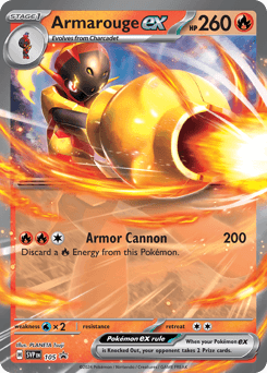 Armarouge ex 105 — Scarlet & Violet Black Star Promos
