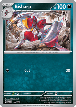 Bisharp 112 — Scarlet & Violet Black Star Promos