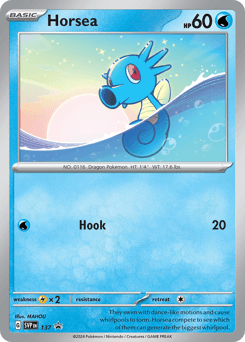Horsea 137 — Scarlet & Violet Black Star Promos