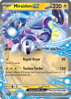 Miraidon ex 143 — Scarlet & Violet Black Star Promos