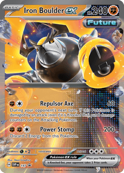 Iron Boulder ex 147 — Scarlet & Violet Black Star Promos