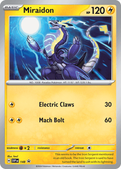 Miraidon 148 — Scarlet & Violet Black Star Promos