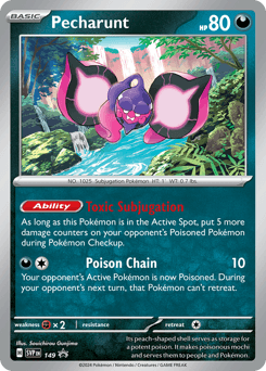 Pecharunt 149 — Scarlet & Violet Black Star Promos