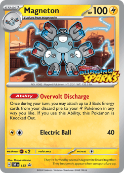 Magneton 153 — Scarlet & Violet Black Star Promos
