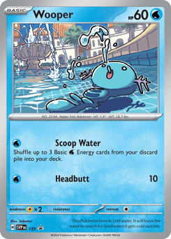 Wooper 155 — Scarlet & Violet Black Star Promos