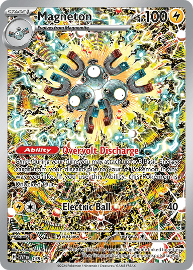 Carta Magneton 159/215 do set Scarlet & Violet Black Star Promos — Pokémon TCG | Bynx