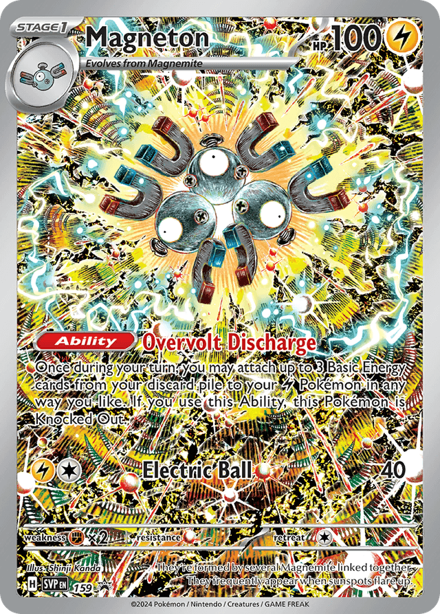 Carta Magneton 159/215 do set Scarlet & Violet Black Star Promos — Pokémon TCG | Bynx