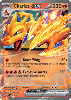 Charizard ex 161 — Scarlet & Violet Black Star Promos