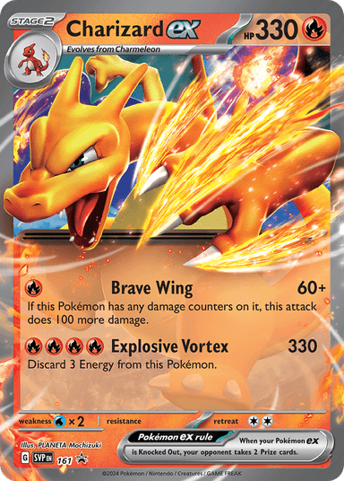 Carta Charizard ex 161/215 do set Scarlet & Violet Black Star Promos — Pokémon TCG | Bynx