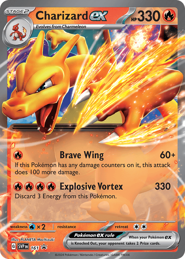 Carta Charizard ex 161/215 do set Scarlet & Violet Black Star Promos — Pokémon TCG | Bynx