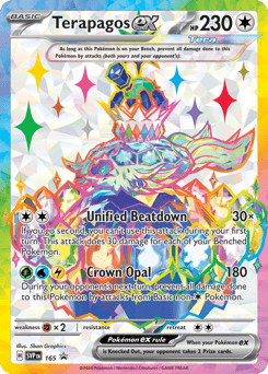 Terapagos ex 165 — Scarlet & Violet Black Star Promos