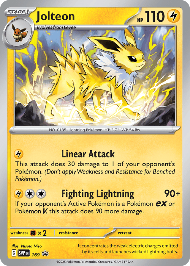 Carta Jolteon 169/215 do set Scarlet & Violet Promos — Pokémon TCG | Bynx