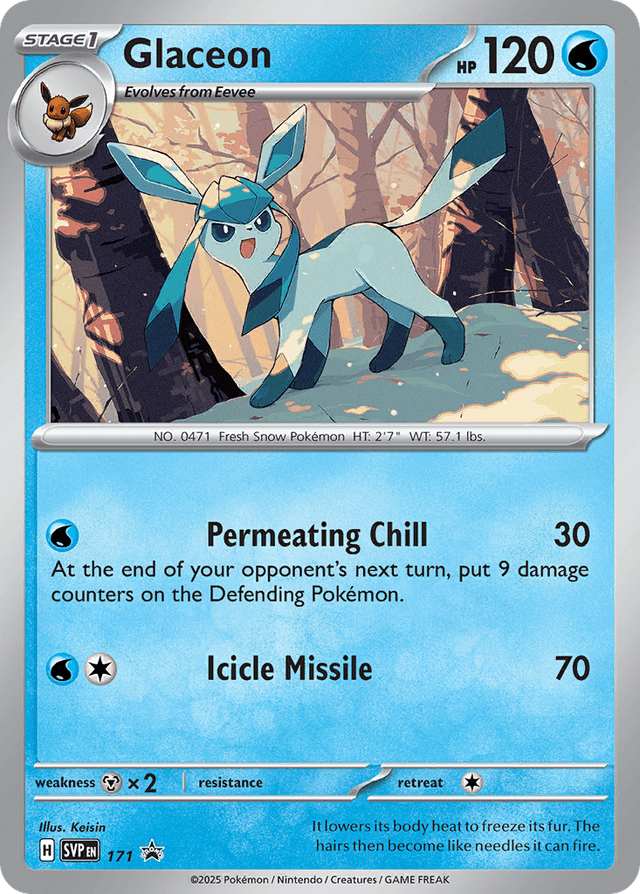 Carta Glaceon 171/215 do set Scarlet & Violet Promos — Pokémon TCG | Bynx