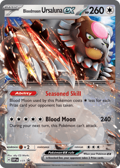 Bloodmoon Ursaluna ex 177 — Scarlet & Violet Promos