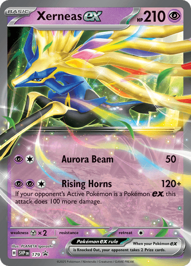 Carta Xerneas ex 179/215 do set Scarlet & Violet Promos — Pokémon TCG | Bynx