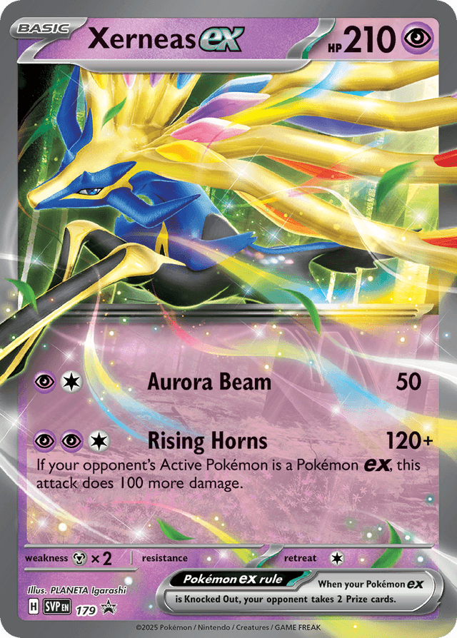 Carta Xerneas ex 179/215 do set Scarlet & Violet Promos — Pokémon TCG | Bynx