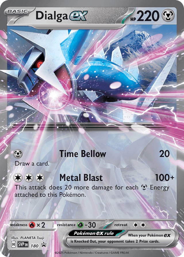 Carta Dialga ex 180/215 do set Scarlet & Violet Promos — Pokémon TCG | Bynx