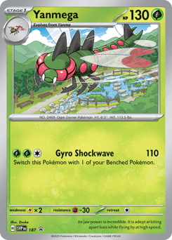 Yanmega 187 — Scarlet & Violet Promos