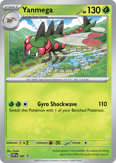Carta Yanmega 187/215 do set Scarlet & Violet Promos — Pokémon TCG | Bynx