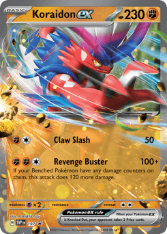Koraidon ex 197 — Scarlet & Violet Promos