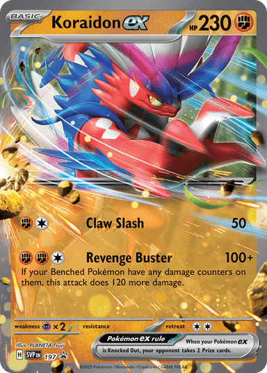 Carta Koraidon ex 197/215 do set Scarlet & Violet Promos — Pokémon TCG | Bynx