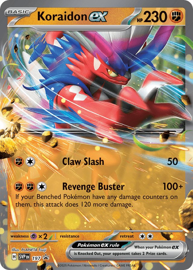 Carta Koraidon ex 197/215 do set Scarlet & Violet Promos — Pokémon TCG | Bynx