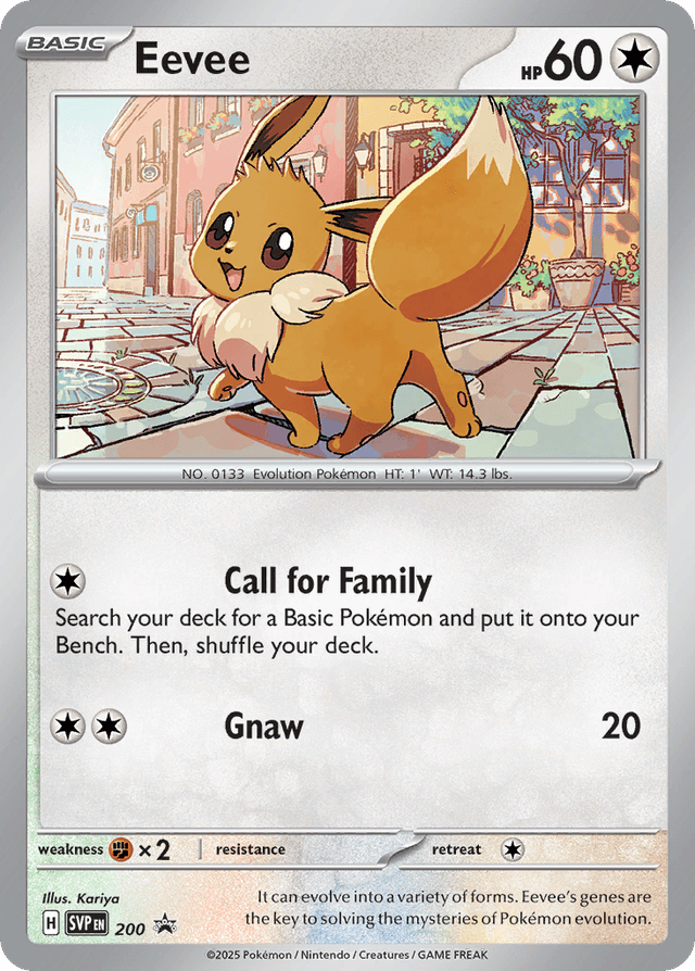Carta Eevee 200/215 do set Scarlet & Violet Promos — Pokémon TCG | Bynx
