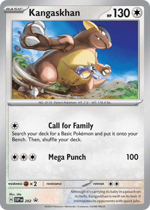 Carta Kangaskhan 202/215 do set Scarlet & Violet Promos — Pokémon TCG | Bynx