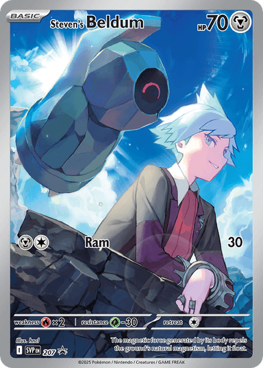 Carta Steven's Beldum 207/215 do set Scarlet & Violet Promos — Pokémon TCG | Bynx