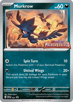 Murkrow 21 — Scarlet & Violet Black Star Promos
