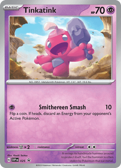 Tinkatink 25 — Scarlet & Violet Black Star Promos