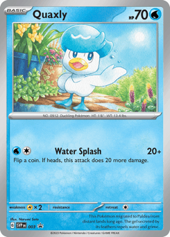 Quaxly 3 — Scarlet & Violet Black Star Promos