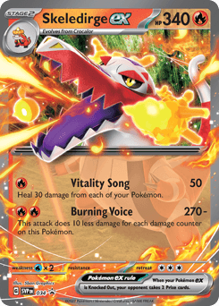 Skeledirge ex 34 — Scarlet & Violet Black Star Promos