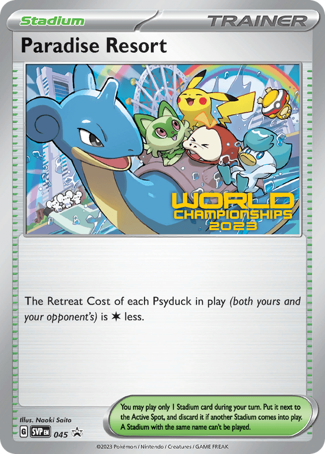 Carta Paradise Resort 45/215 do set Scarlet & Violet Black Star Promos — Pokémon TCG | Bynx