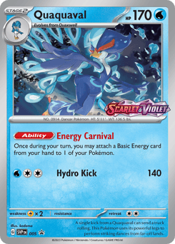 Quaquaval 5 — Scarlet & Violet Black Star Promos