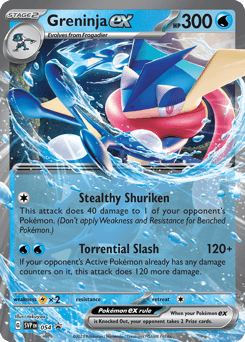 Greninja ex 054/215 — Scarlet & Violet Black Star Promos
