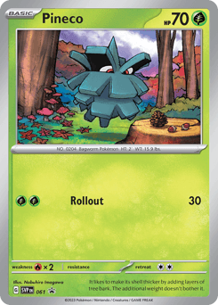 Pineco 61 — Scarlet & Violet Black Star Promos