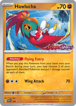 Hawlucha 7 — Scarlet & Violet Black Star Promos