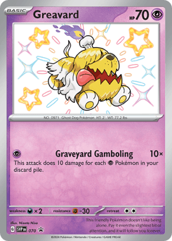 Greavard 70 — Scarlet & Violet Black Star Promos