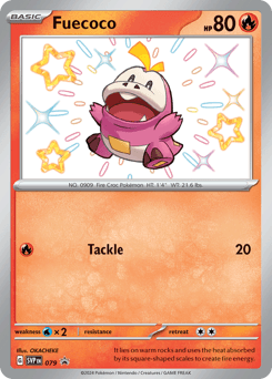 Fuecoco 79 — Scarlet & Violet Black Star Promos