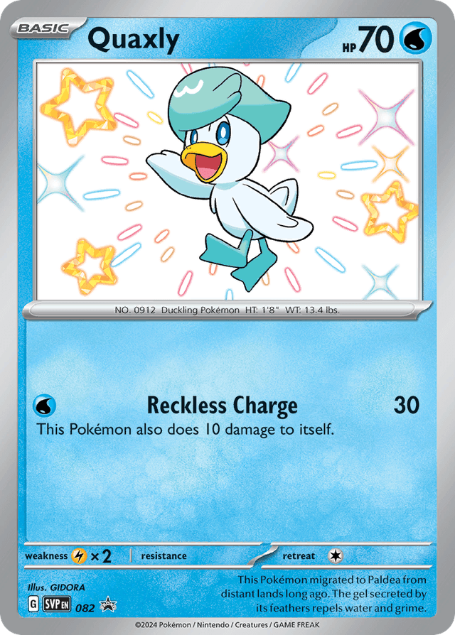 Carta Quaxly 82/215 do set Scarlet & Violet Black Star Promos — Pokémon TCG | Bynx