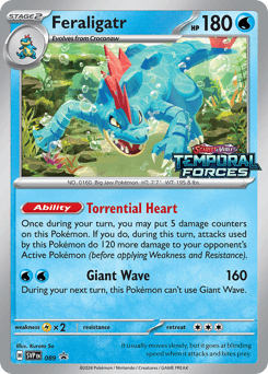 Feraligatr 89 — Scarlet & Violet Black Star Promos