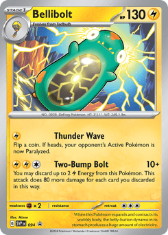 Bellibolt 94 — Scarlet & Violet Black Star Promos